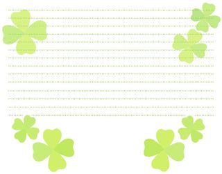 shamrock-paper