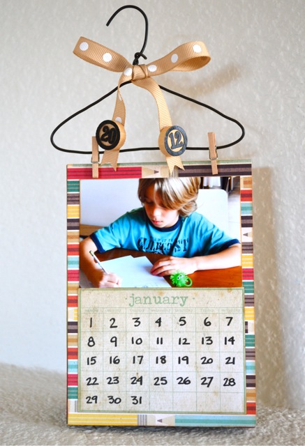 2012 Hanging Calendar