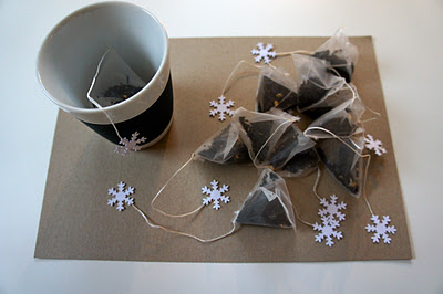 Craft Ideas  Badges on Saar From Ideas From The Forest Shows Off The Snowflake Teabags She