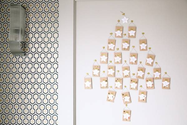 Mini Envelope Advent Tree