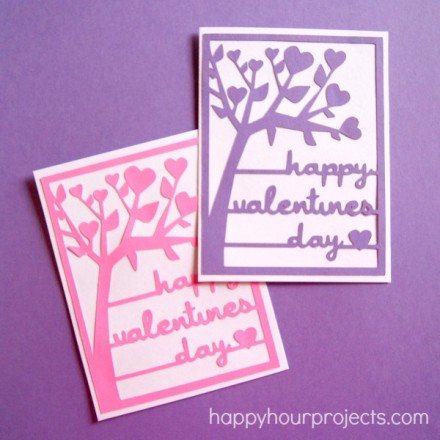 Free Silhouette Valentine's Day cut file