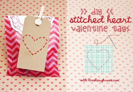 stiched heart tag tutorial from live laugh rowe