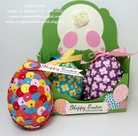 Easter Egg Tutorial video from Stamp With Linda Walsh