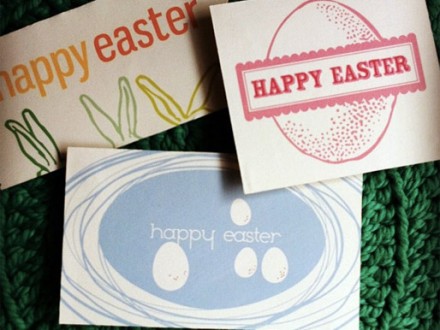 Free Easter Tag Printable from e.m. papers