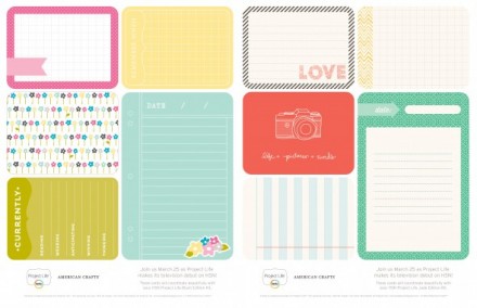 Free Project Life HSN Printable from Becky Higgins