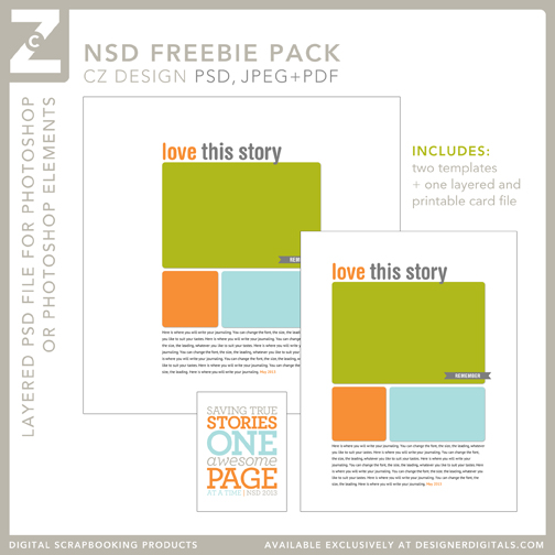 NSD Freebie Pack from Cathy Zielske