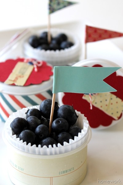 Show & tell - Easy Patriotic Berry Cups via Homework