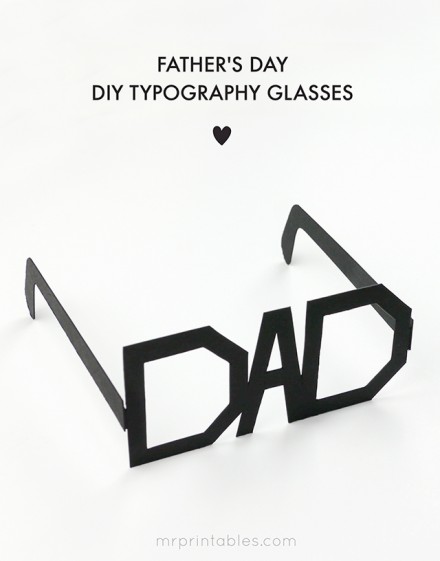 Free fathers-day-printable-glasses from Mr. printables