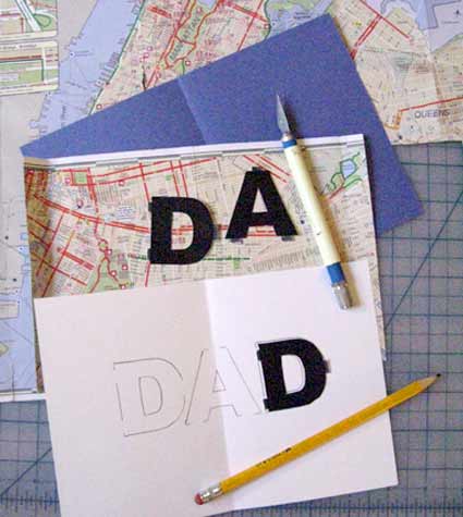 Tutorial - DIY Father's Day Card from Holidash