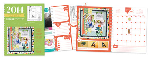 2014 SCT Scrapbooking Planner and Sketch Calendar