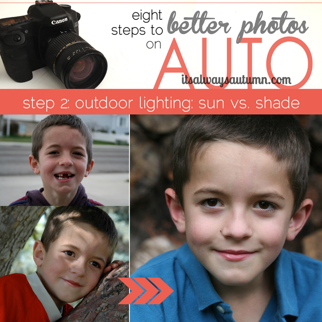 Tutorial - better photos on auto outdoor light at it's always autumn