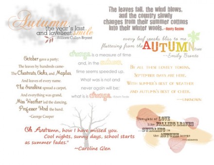 Freebie - autumn wordart from get it Scrapped