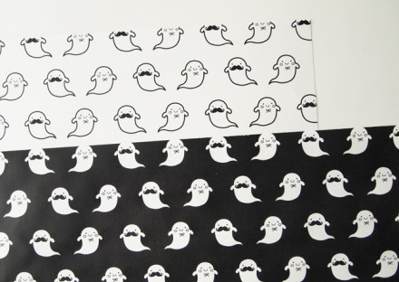 Halloween Ghouls Wrapping Paper