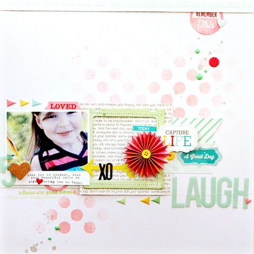 Inspiration du Jour - Laugh by Melanie Blackurn