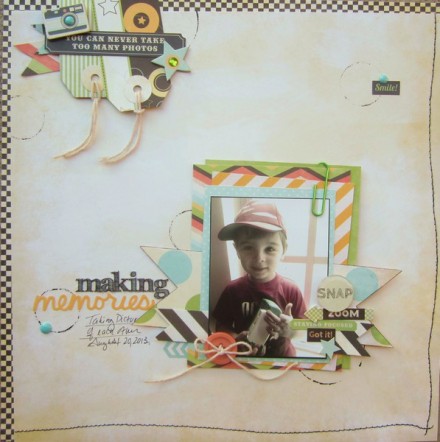 Inspiration du Jour - Making Memories by dluscan