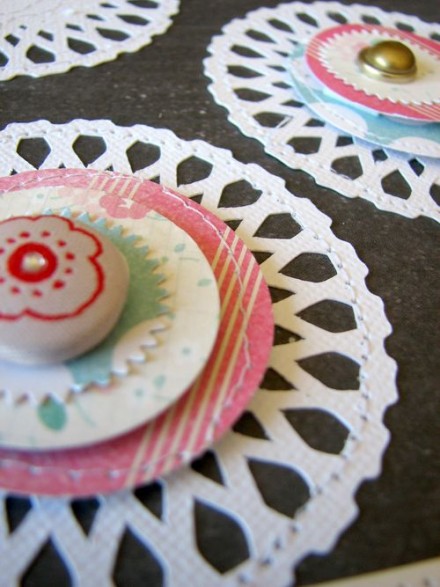 Freebie - Doily cut file from Nicole Nowosad at Scrapbook and Cards Today