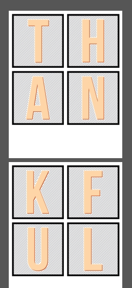 Freebie - Printable Thankful Banner from Teresa Collins