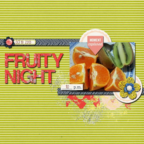 Inspiration du Jour - Fruity Night