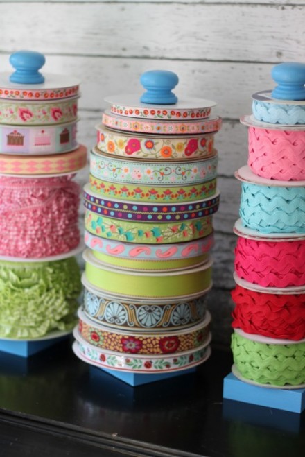 Tutorial - DIY Ribbon Storgae by Craft Storage Ideas