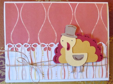 Tutorial - create-a-critter-2-turkey-card by PS I Love You Scrapbooking