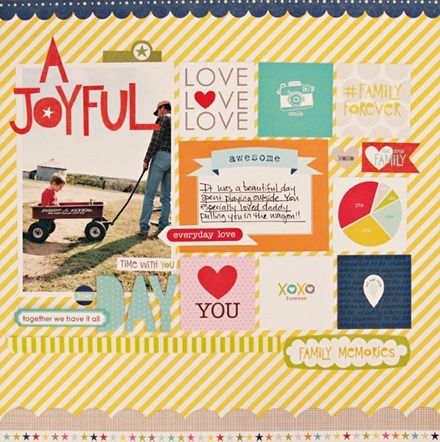 Inspiration du Jour - A Joyful Day by mommy2tate