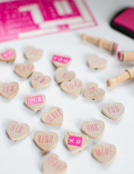 Tutorial - DIY Conversation Hearts by Henry Happened