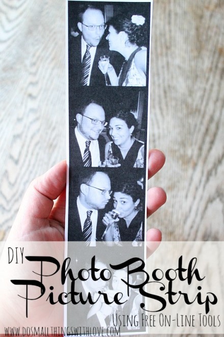 DIY-Photo-Booth-Picture-Strip at Do Small Things With Love