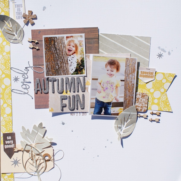 Inspiration du Jour - Lovely Autumn Fun by Michelle Wedertz