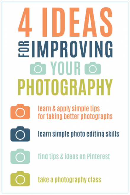 Photography for Scrapbookers - 4 ideas for Improving Your Photography