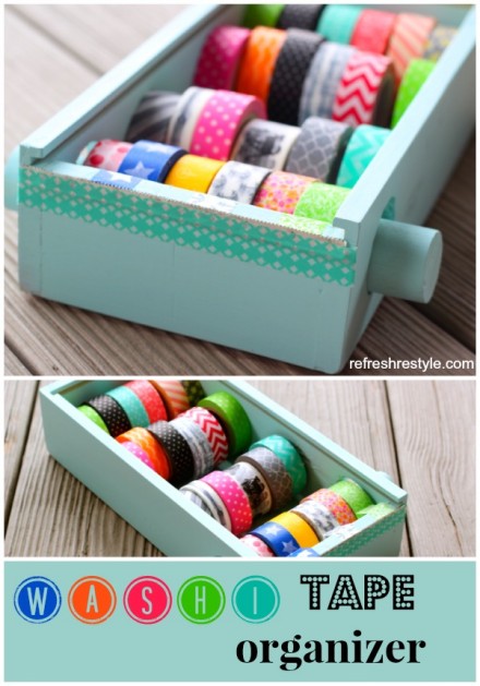 Tutorial - Washi Tape Dispenser from Refresh Style