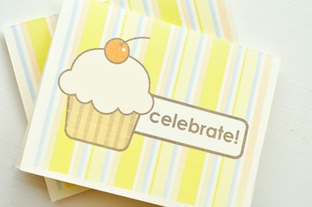 Freebie - Printable Cupcake Birthday Card