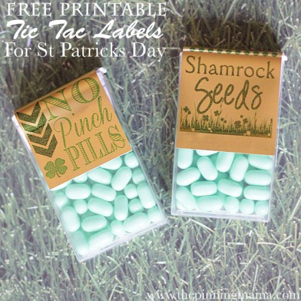 Freebie- Printables for St.Patrick's Day from The Pinning Mama