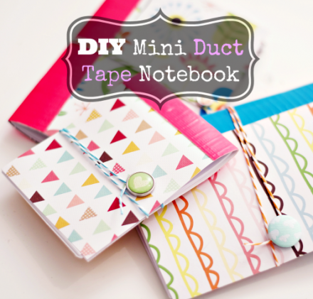 Tutorial - DIY Mini Patterned Notebook