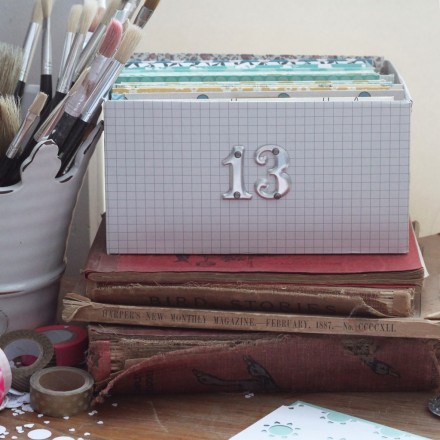 Tutorial - Easy Photo Storage Box at Things That Shine