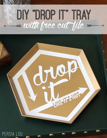 Freebie - Drop it Like it's Hot Silhouette Cut File from Persia Lou