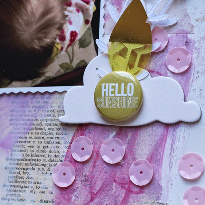 Tutorial - Mixed Media Background by Ashley Calder