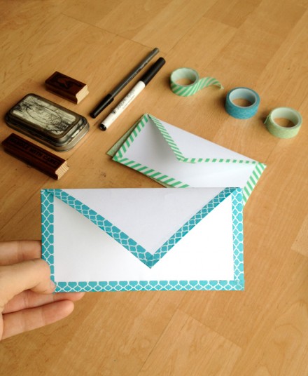 Tutorial - diy-envelope by key lime digital designs