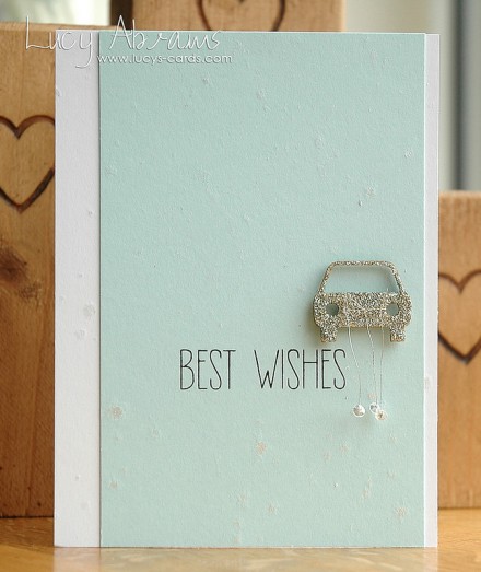 Tutorial - Best Wishes Card by Lucy's Cards