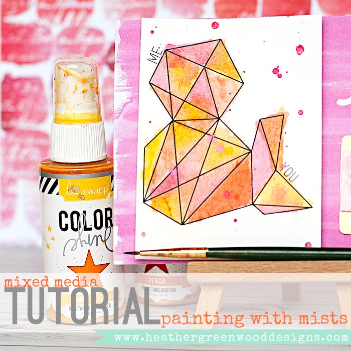 Tutorial - Painting With Inks by heather Greenwood