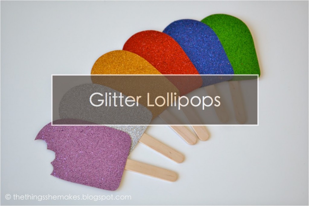 Tutorial - Summer Lollipop Embellishments by The Things She Makes