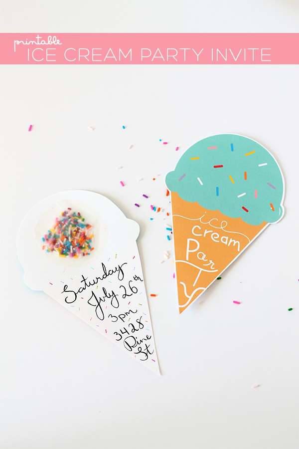 freebie DIY-ice-cream-party-invite from Squirrelly Minds