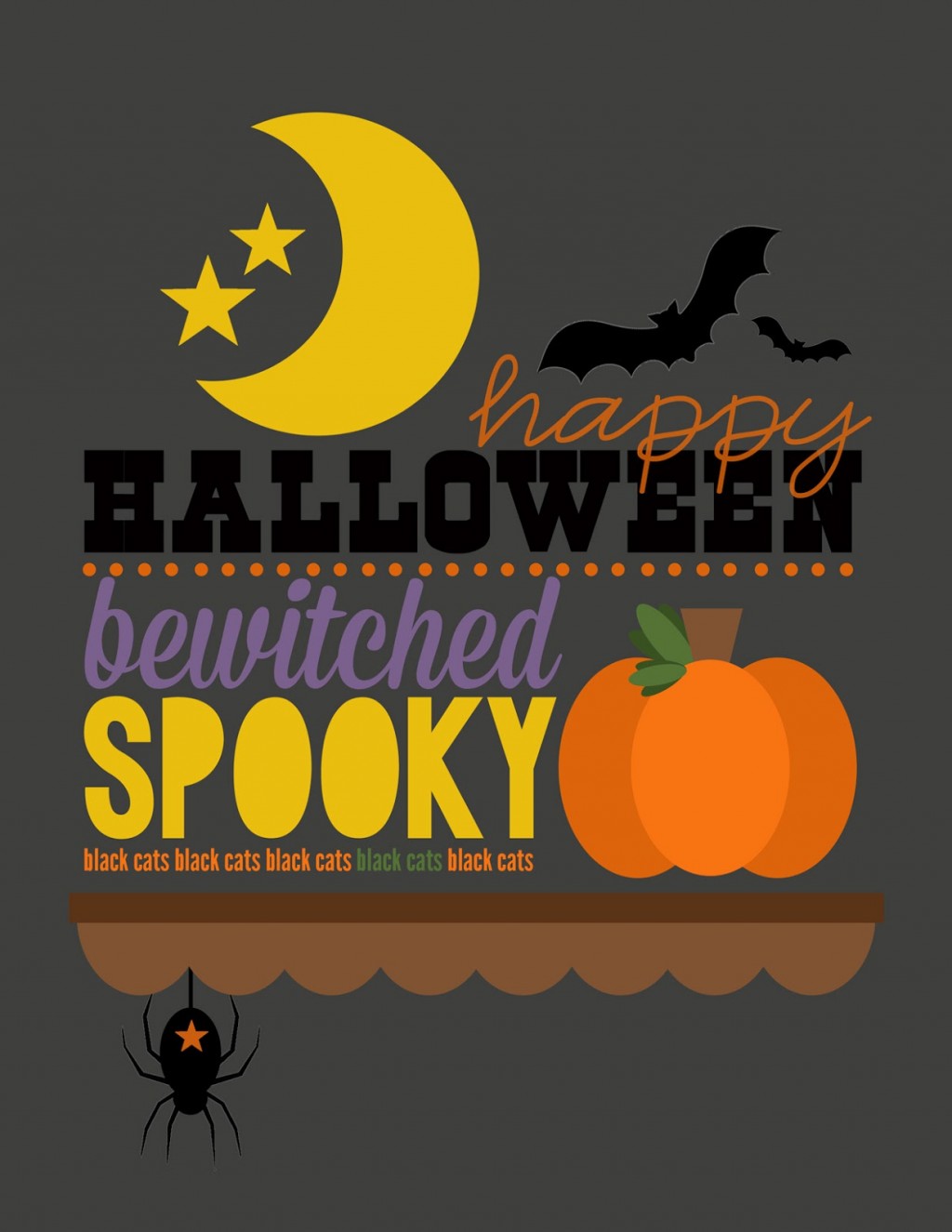 Freebie - Halloween-Printable from InSiteFull