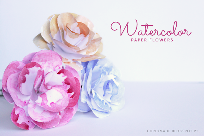 Tutorial - DIY Waterflower Colours by Curly Made