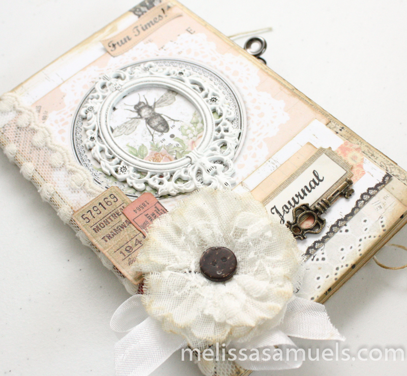 Tutorial - accordion fold mini book by Melissa Samuels