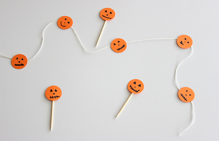 Circle-Punch-Jack-o-Lanterns-A Lovely Look