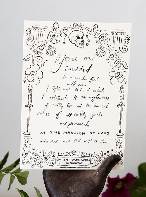 Freebie - Printable Halloween Party Invitation