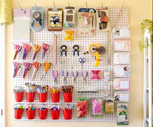 Leah Fung's ultra organized Scrapbook Room 2