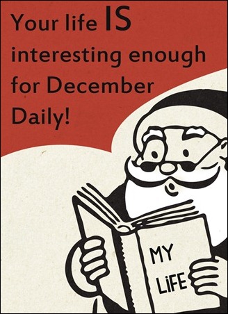 daily digi podcast - my life isn't interesting enough for december daily