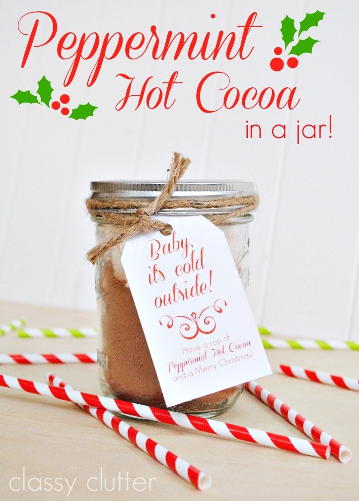 peppermint-hot-cocoa-in-a-jar free printable label