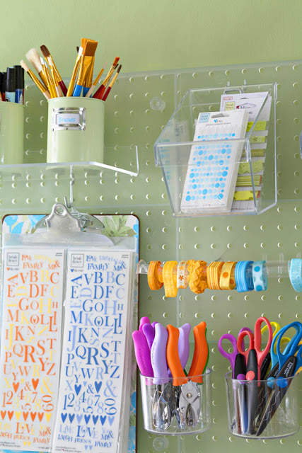 Clear Pegboard storage - Alkemie